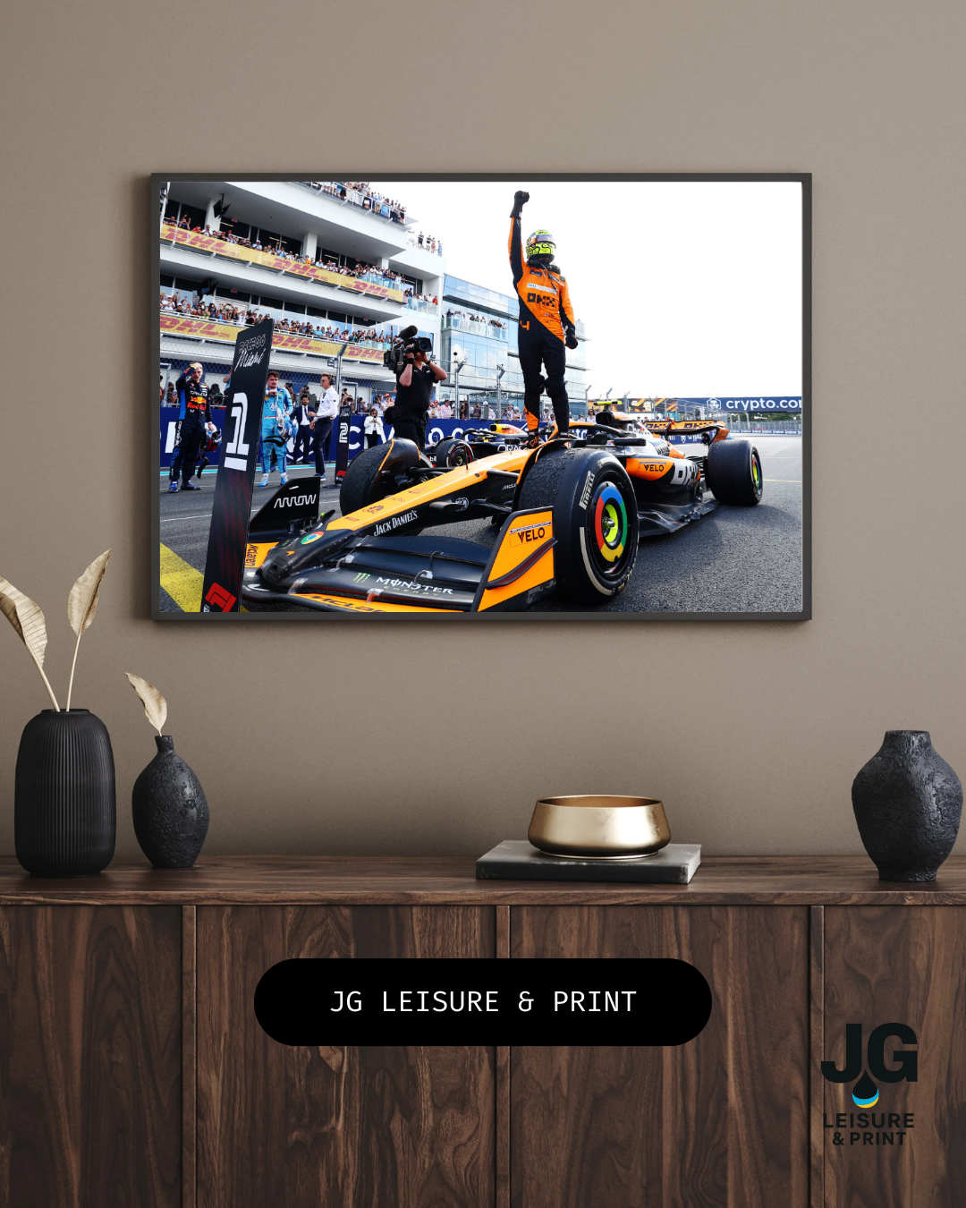 Lando Norris Poster Wall Art A1-A5