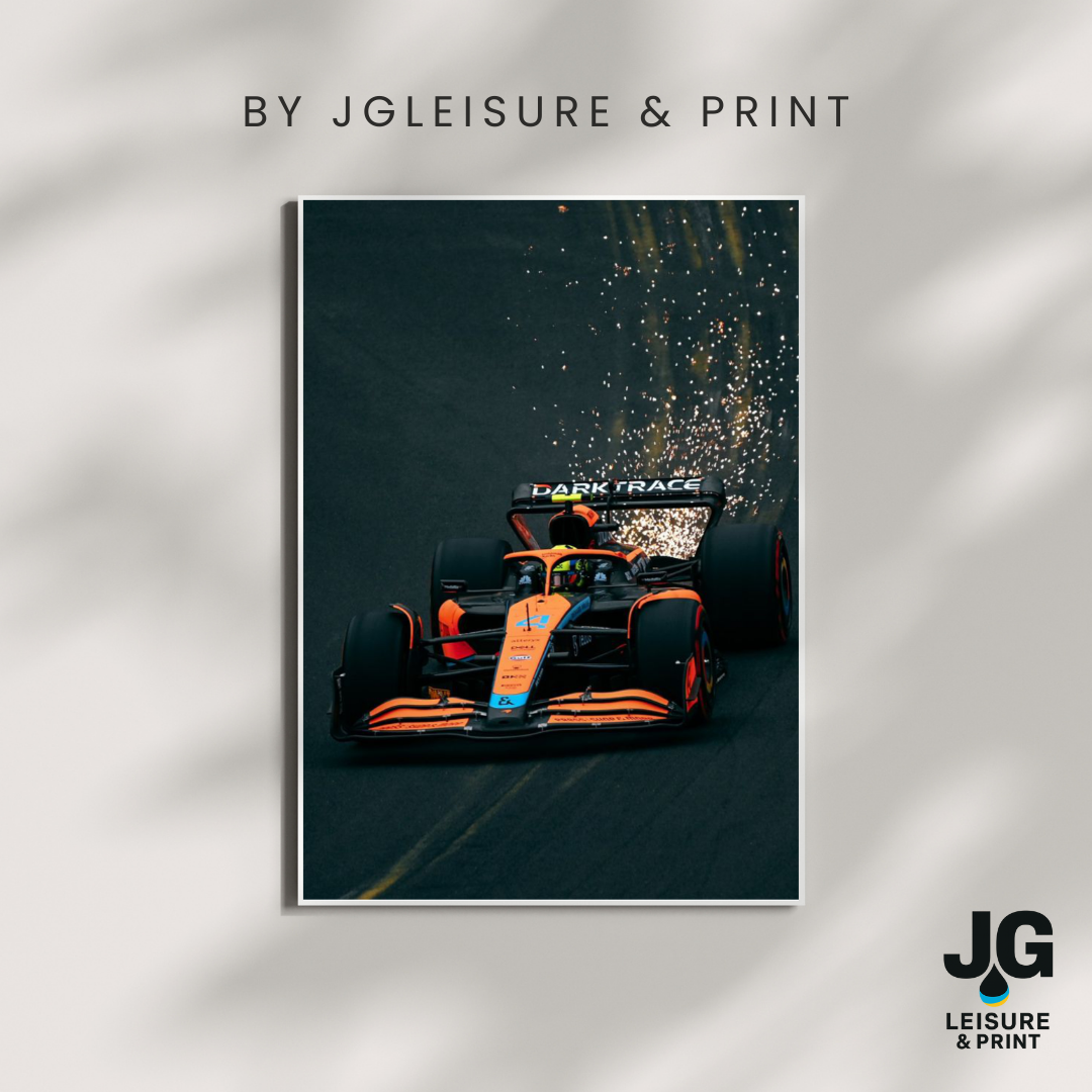 Lando Norris Poster Wall Art A1-A5