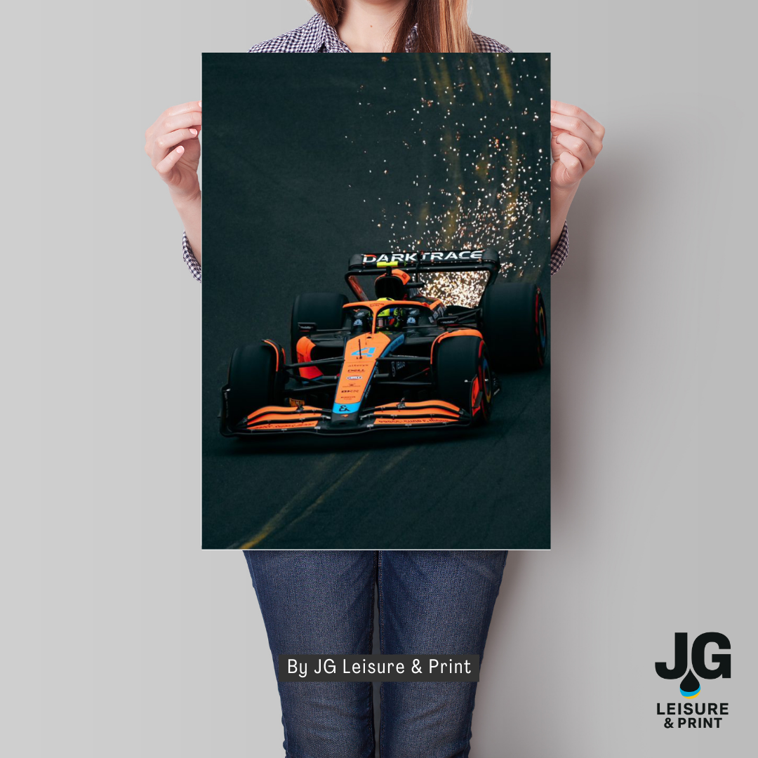 Lando Norris Poster Wall Art A1-A5