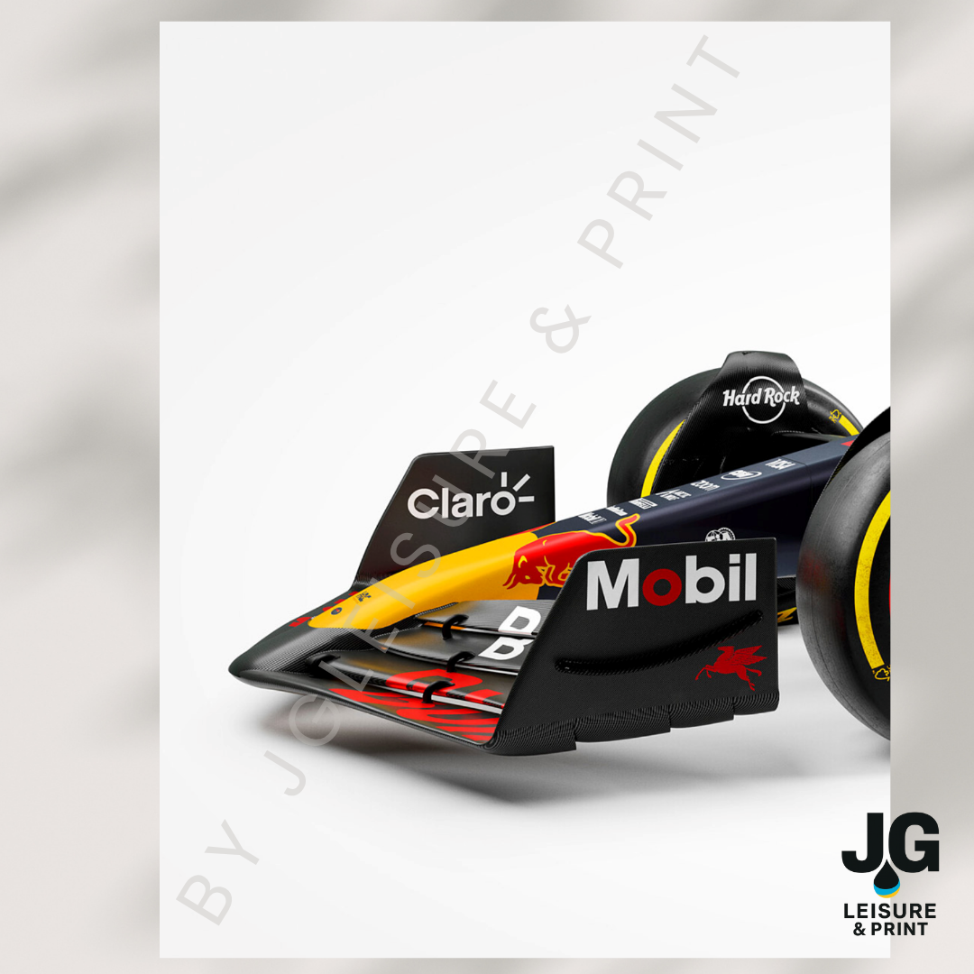 RedBull F1 Car Poster: Set of 3 Verstsppen