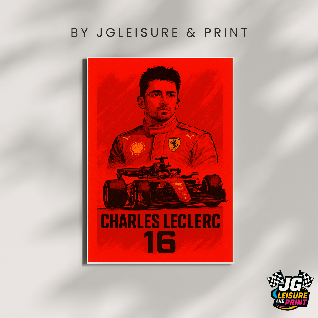 Charles Leclerc Poster Wall Art A1-A5