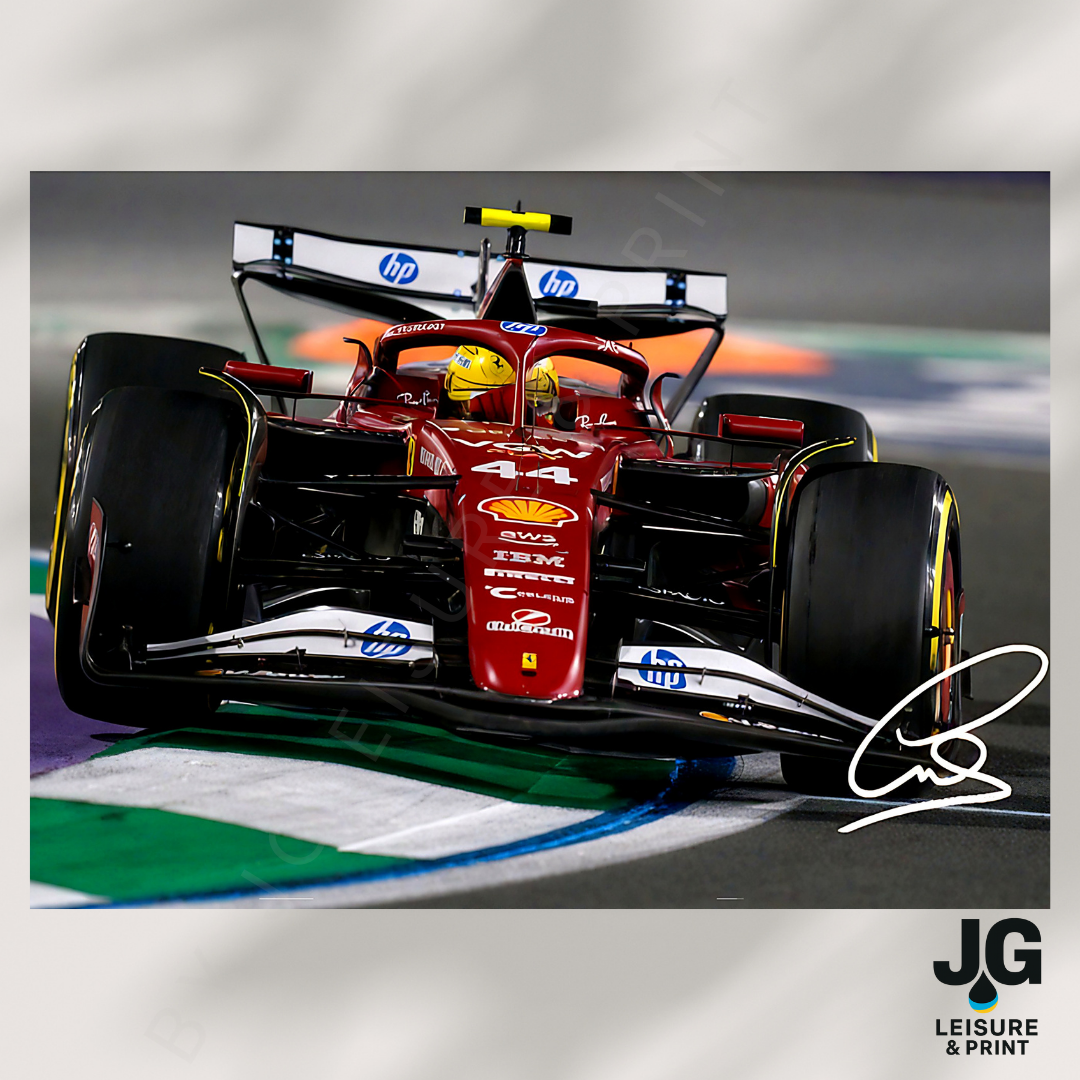 Lewis Hamilton Poster Wall Art A1-A5