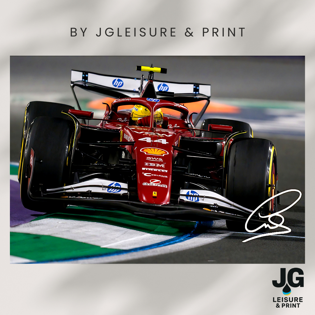 Lewis Hamilton Poster Wall Art A1-A5