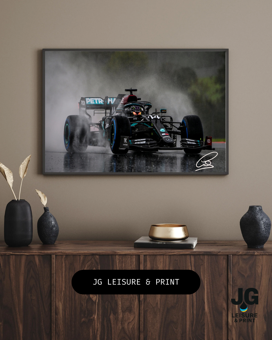 Lewis Hamilton Poster Wall Art A1-A5