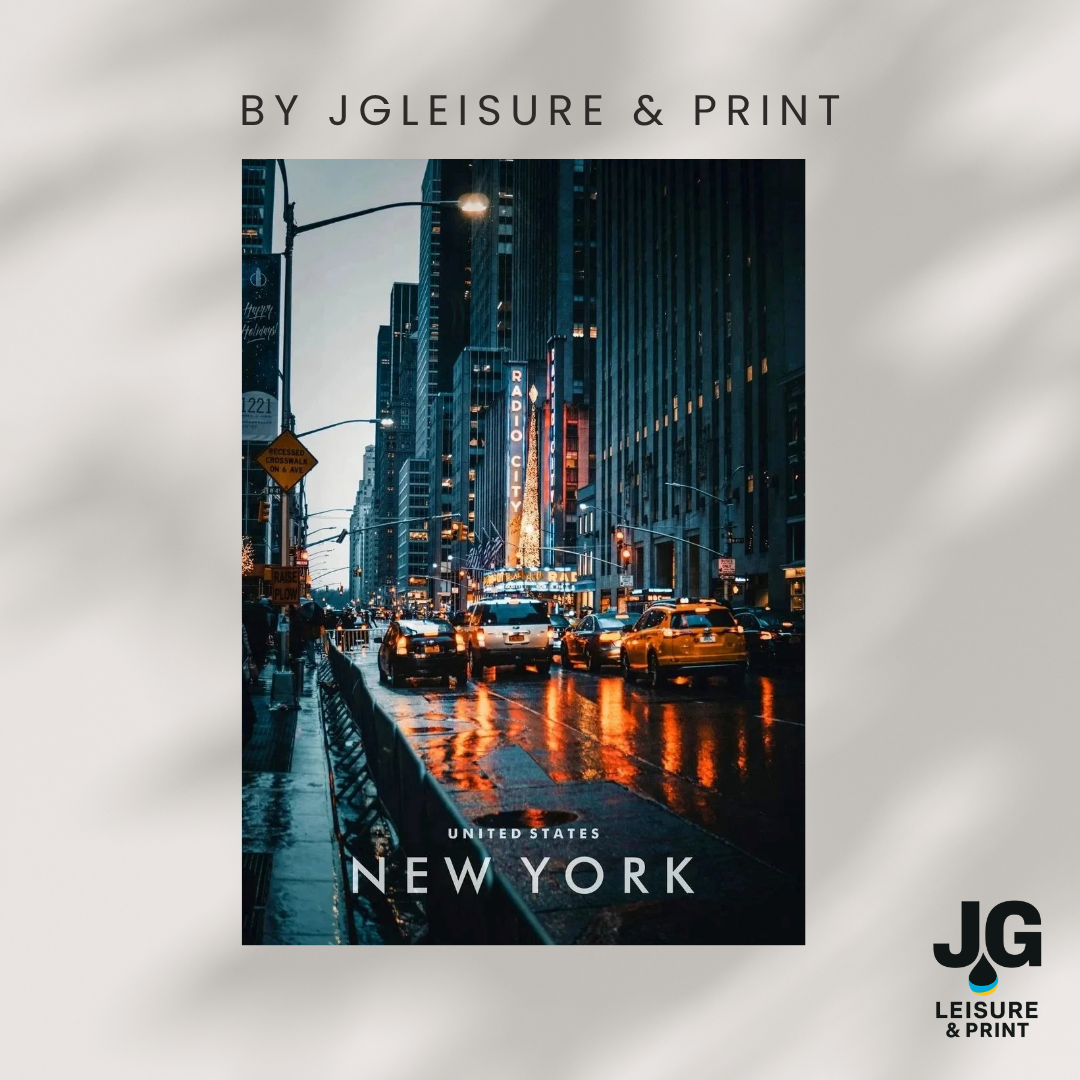 New York City USA Picture Wall Art | Print | Poster Unframed