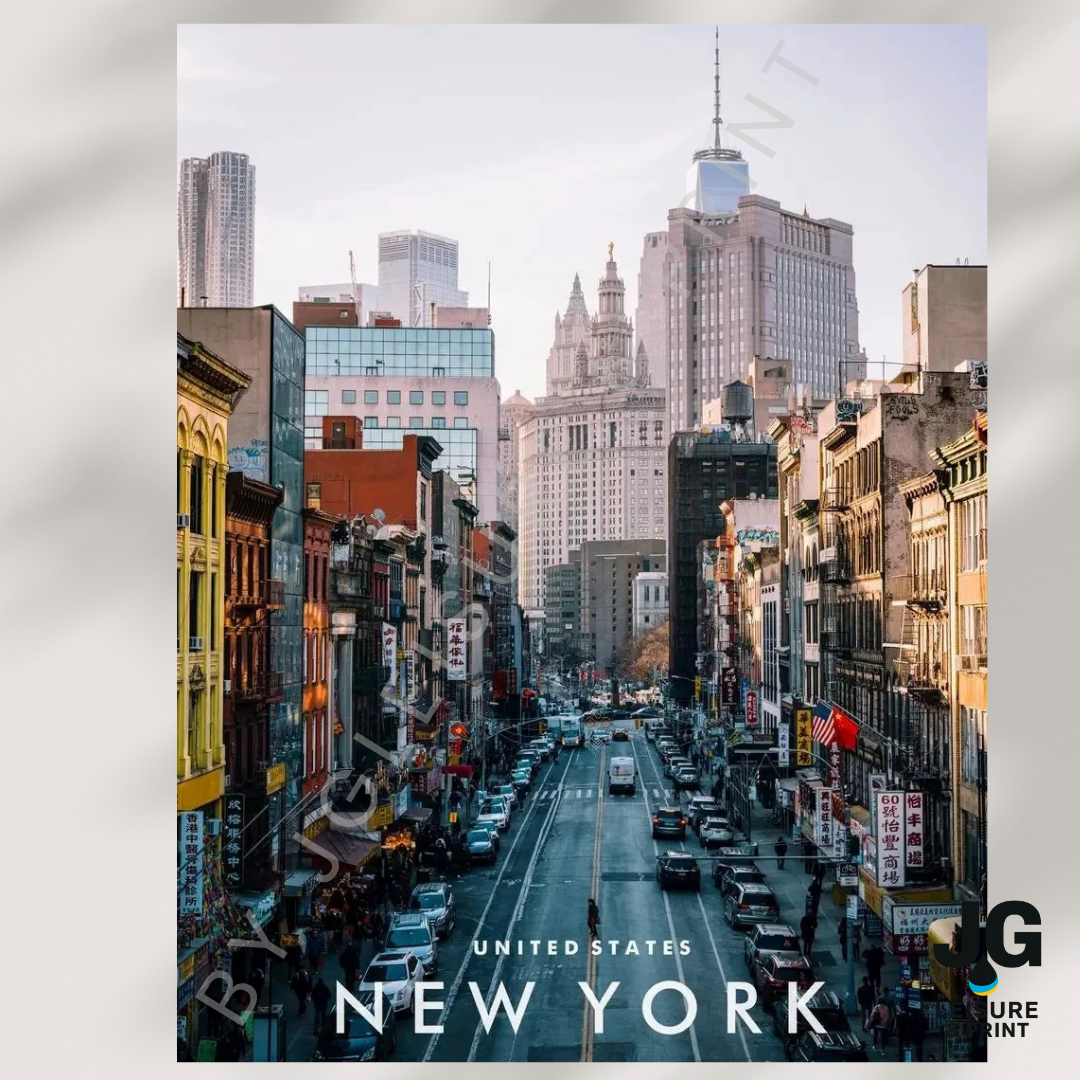 New York City USA Picture Wall Art | Print | Poster Unframed
