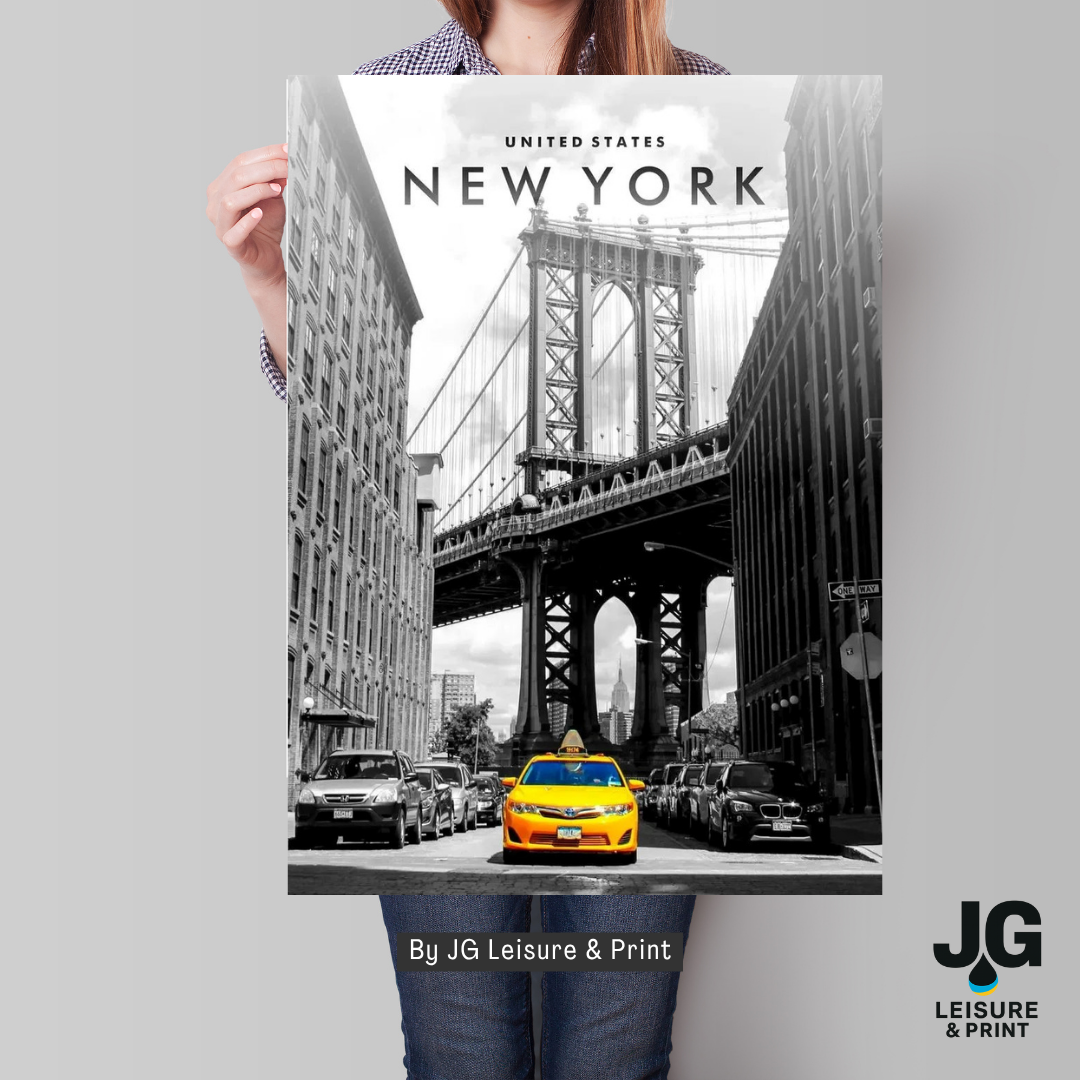 New York City USA Picture Wall Art | Print | Poster Unframed