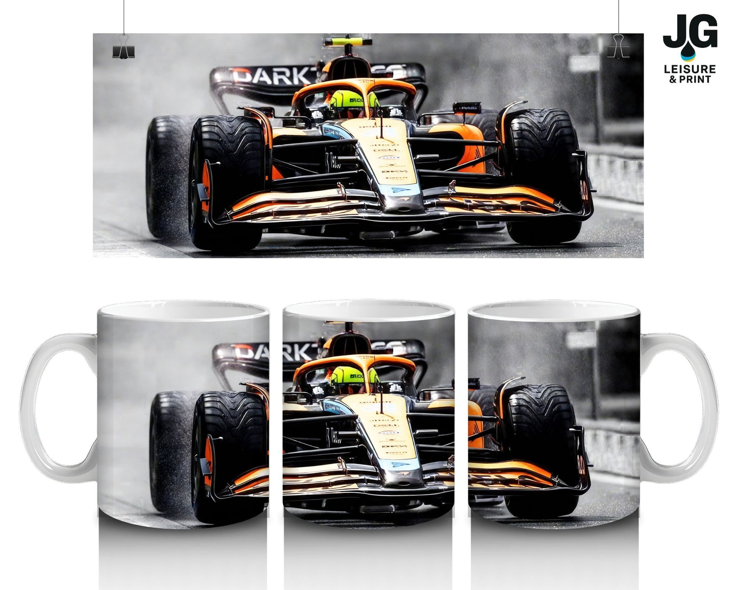 Lando Norris Formula One Mug – Racing Fan Gift | F1 Coffee Cup |