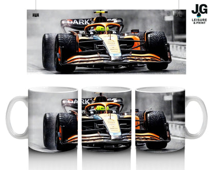 Lando Norris Formula One Mug – Racing Fan Gift | F1 Coffee Cup |
