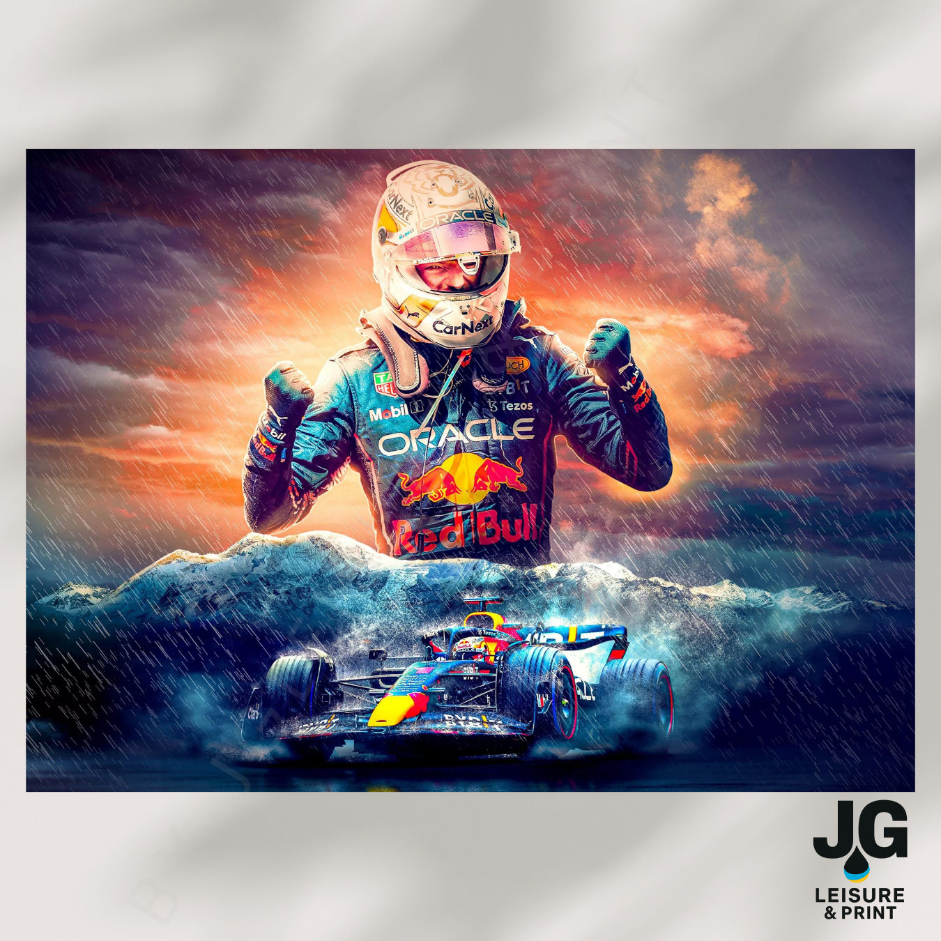 Max Verstappen Poster Wall Art A1-A5