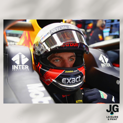 Max Verstappen Poster Wall Art A1-A5