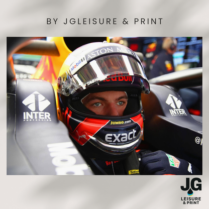 Max Verstappen Poster Wall Art A1-A5