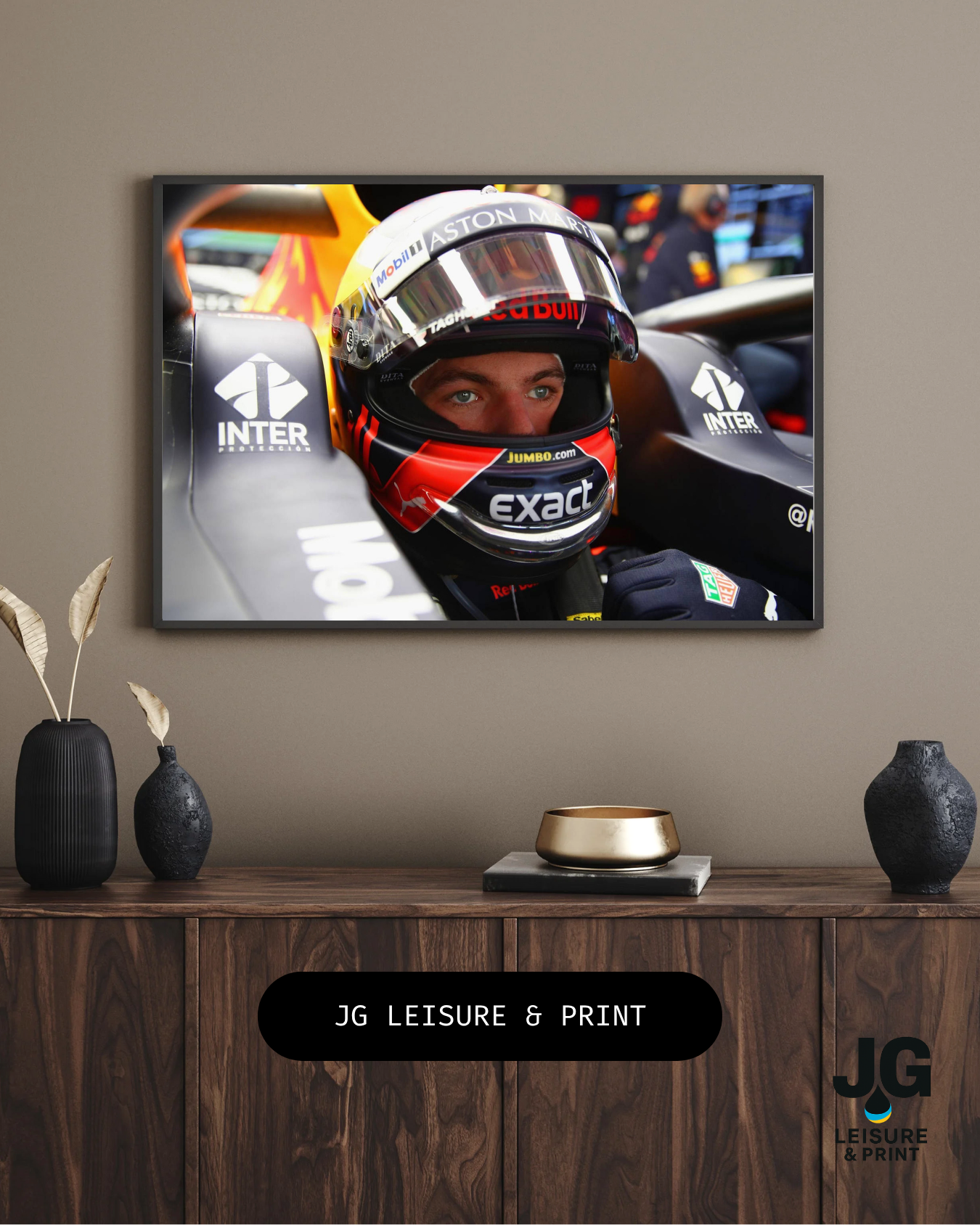 Max Verstappen Poster Wall Art A1-A5