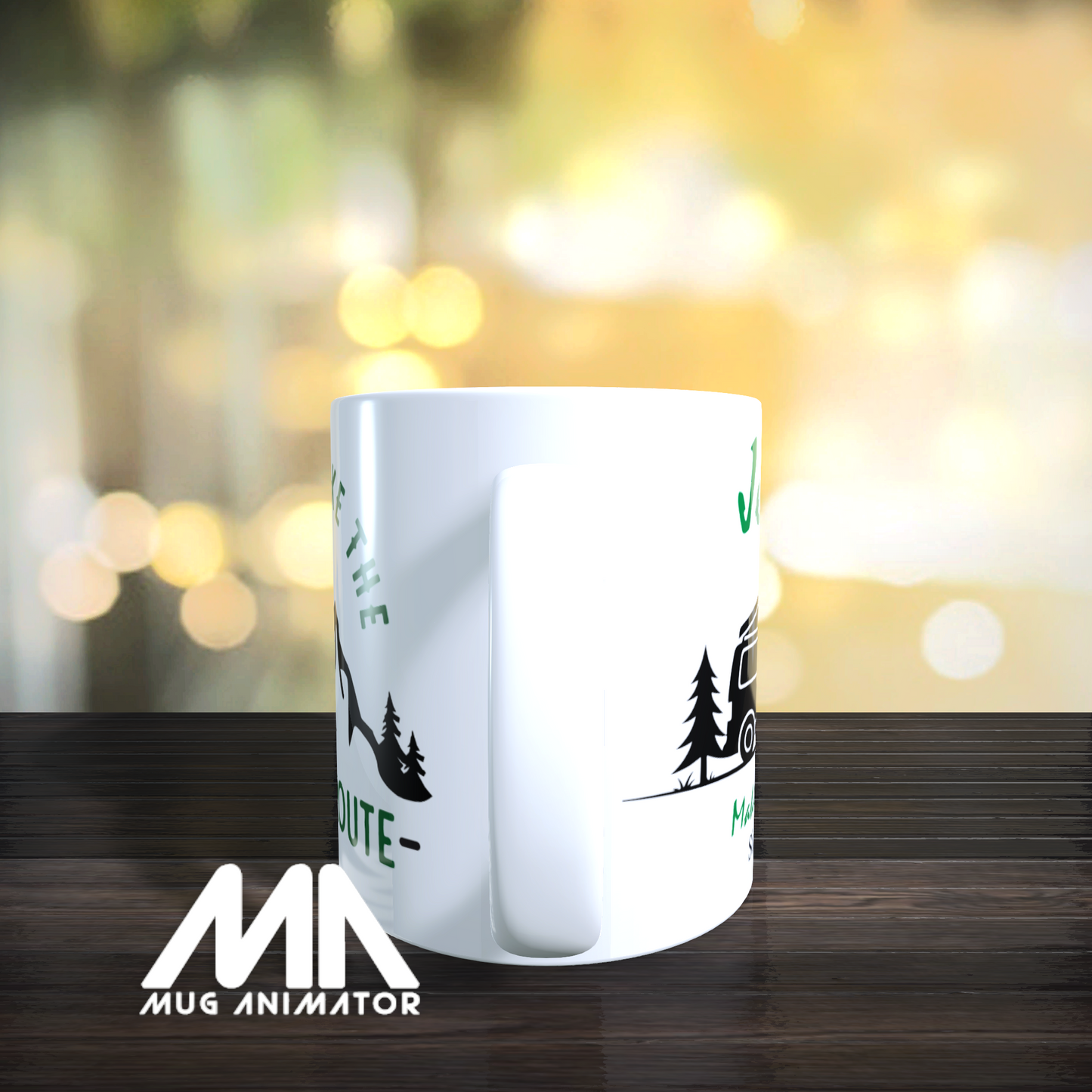 Custom Campervan Mug