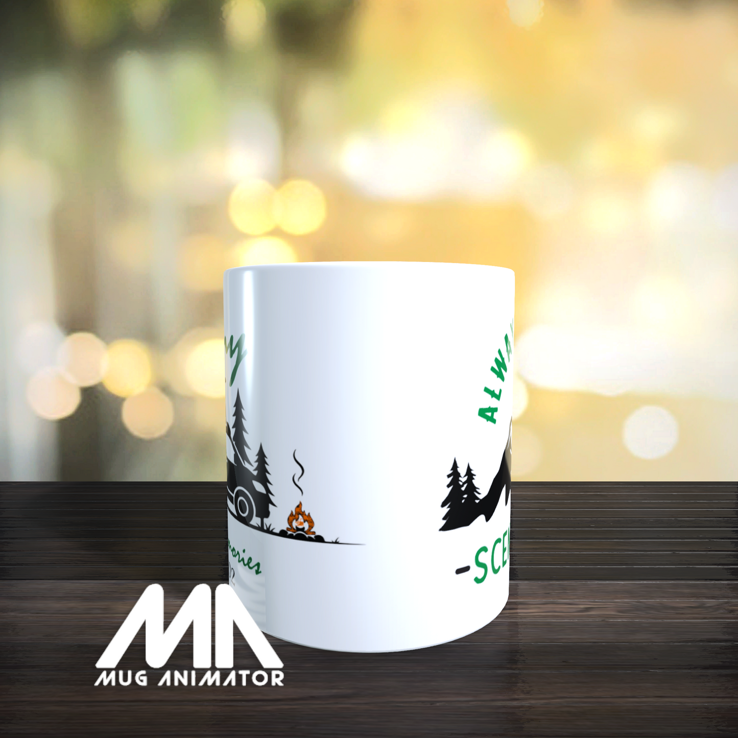 Custom Campervan Mug