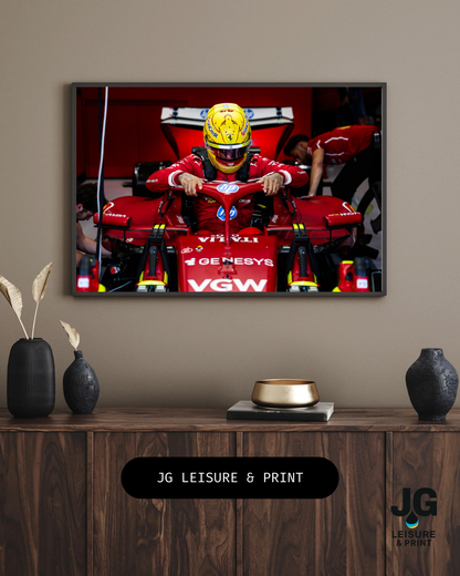 Lewis Hamilton Poster Wall Art A1-A5