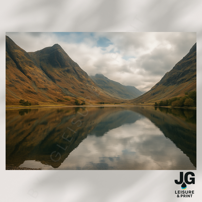 Glencoe The Highlands Poster/ Wall Art