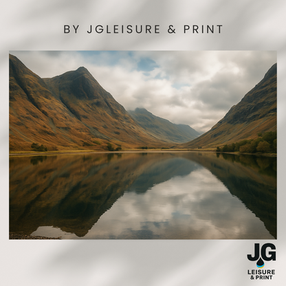 Glencoe The Highlands Poster/ Wall Art