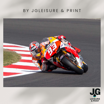 Marc Marquez 93 MotoGP Wall Art Poster