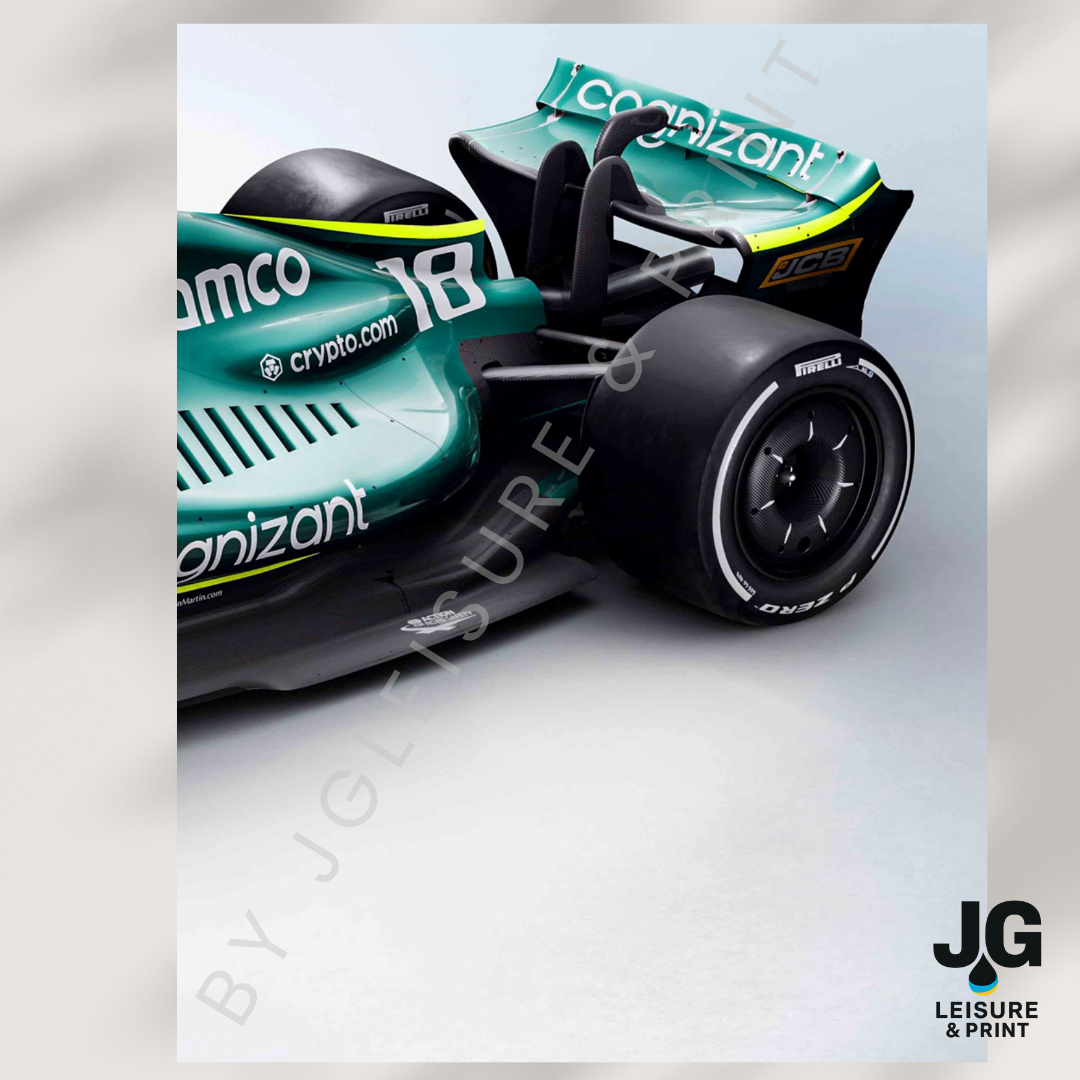 Aston Martin F1 Car Poster: Set of 3 Alonso and Stroll