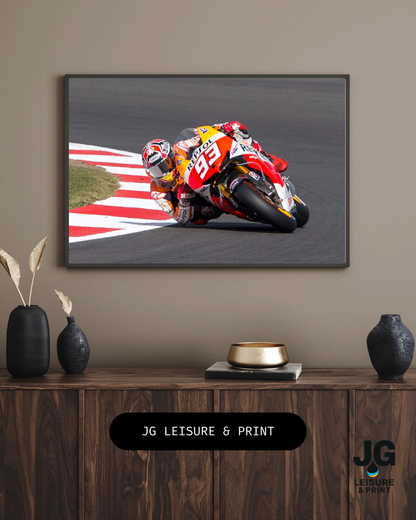 Marc Marquez 93 MotoGP Wall Art Poster