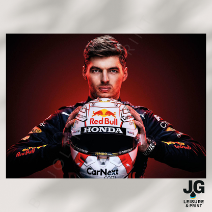 Max Verstappen Poster Wall Art A1-A5