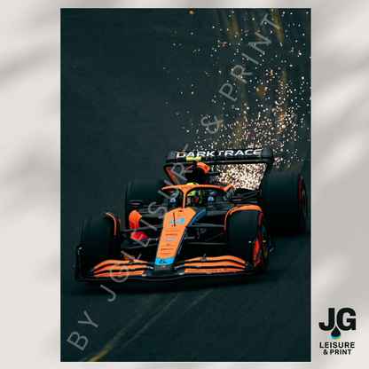 Lando Norris Poster Wall Art A1-A5
