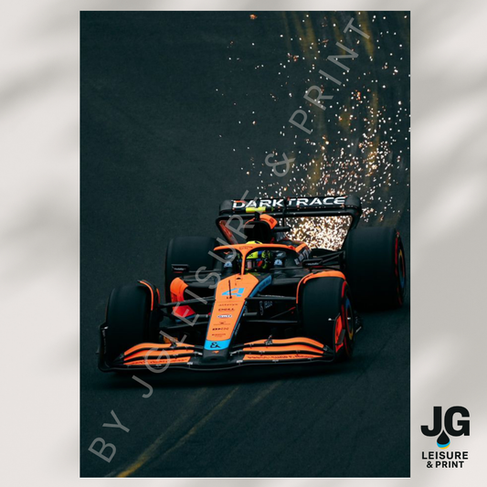 Lando Norris Poster Wall Art A1-A5