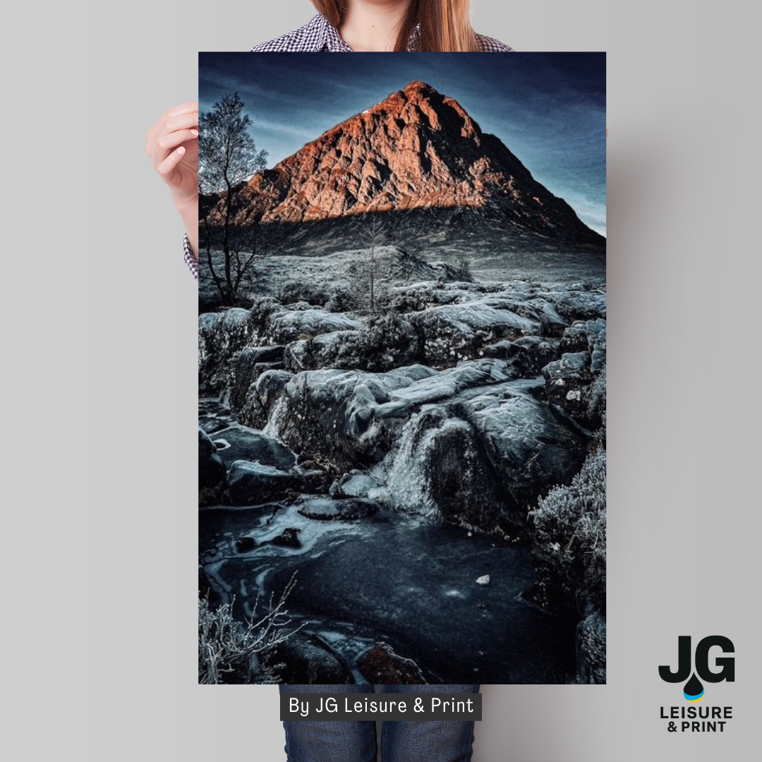 Glen Etvie Scotland Poster Print Scottish Highlands Landscape Wall Art Mountains