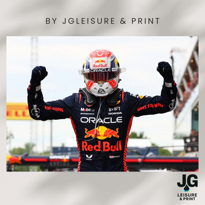 Max Verstappen Poster Wall Art A1-A5