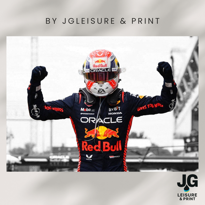 Max Verstappen Poster Wall Art A1-A5