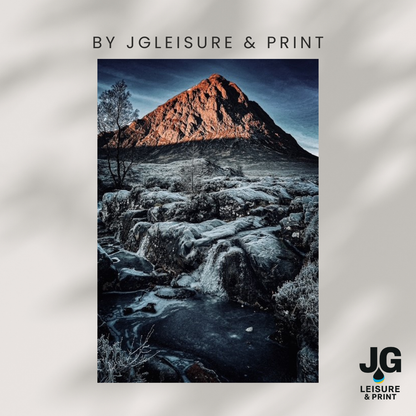 Glen Etvie Scotland Poster Print Scottish Highlands Landscape Wall Art Mountains