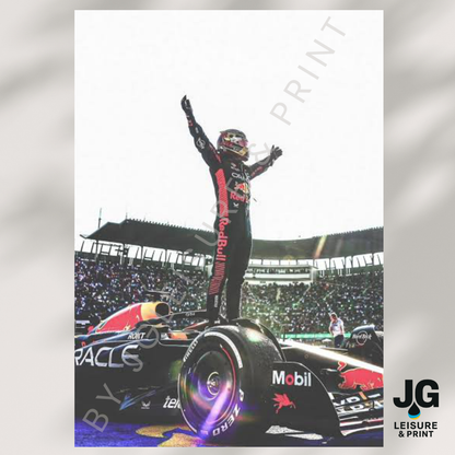Max Verstappen Poster Wall Art A1-A5