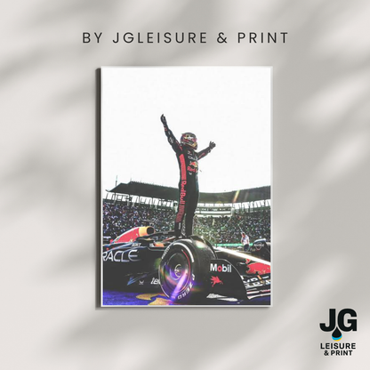 Max Verstappen Poster Wall Art A1-A5