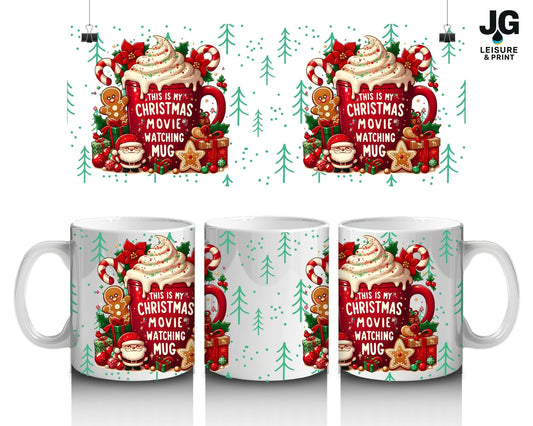 Christmas Hot Chocolate & Coffee Mug – Festive Holiday Cup