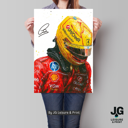 Lewis Hamilton Poster Wall Art A1-A5