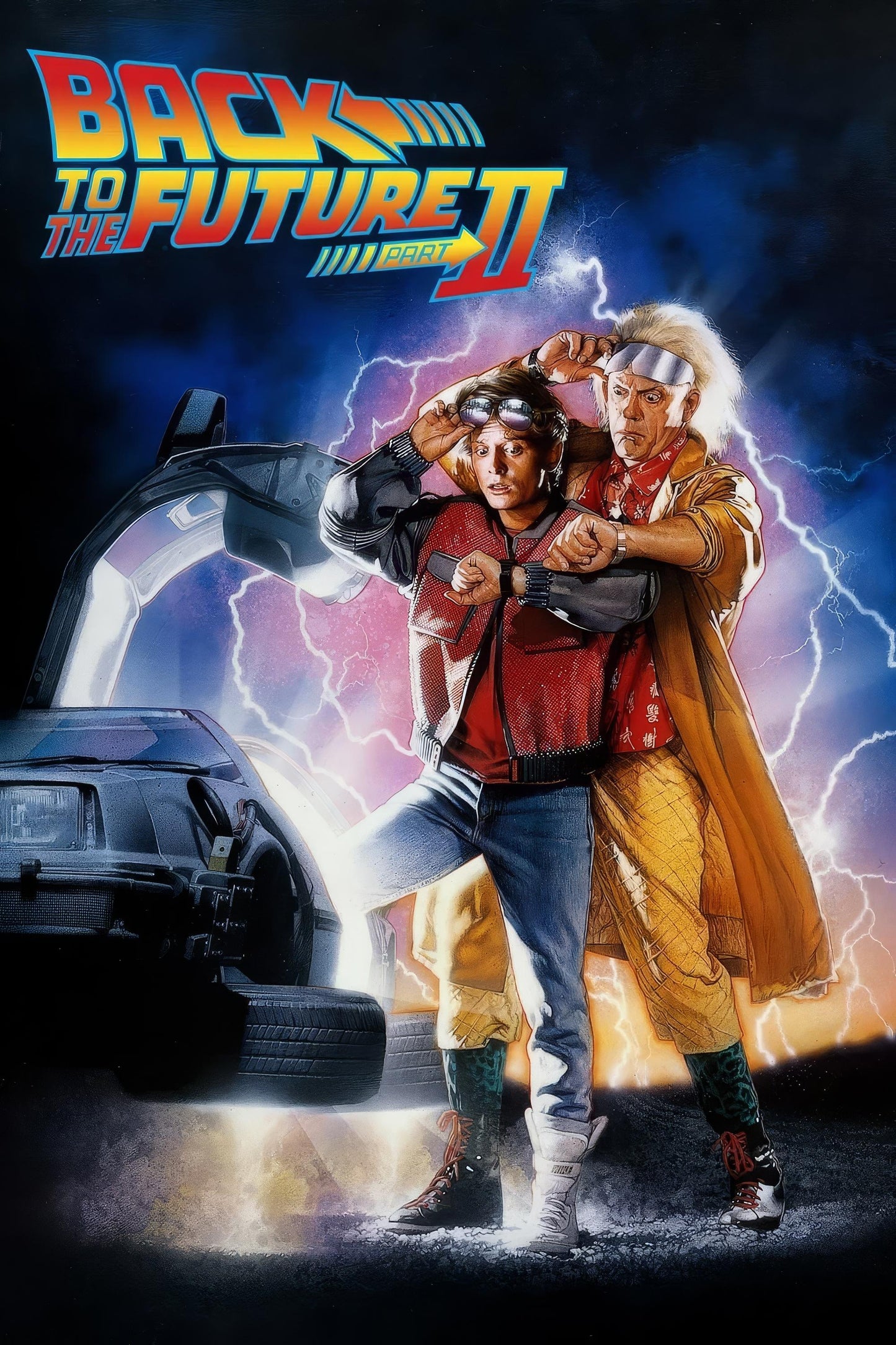 Back to the Future II 1989 Poster