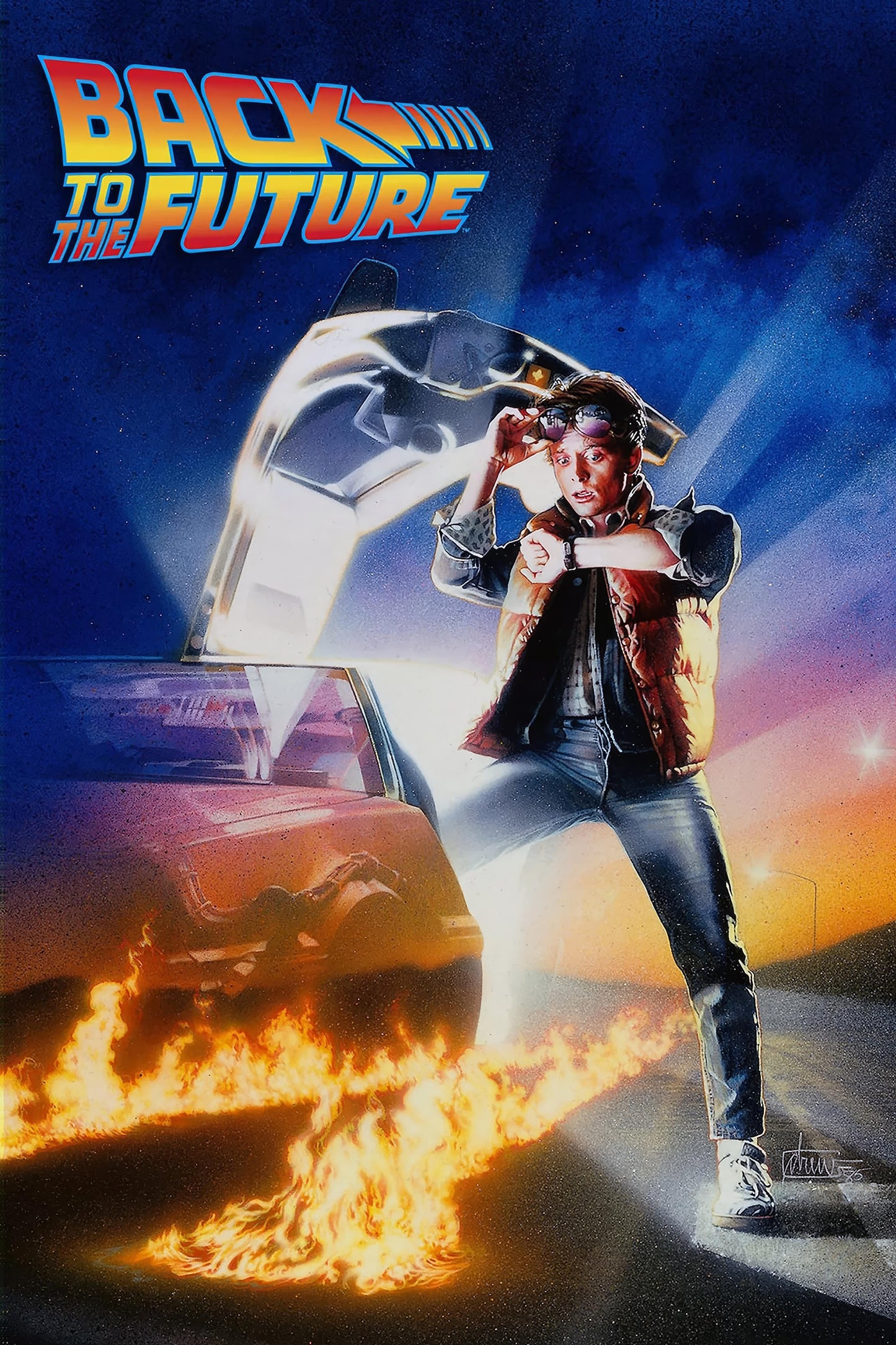 Back to the Future 1985 Poster