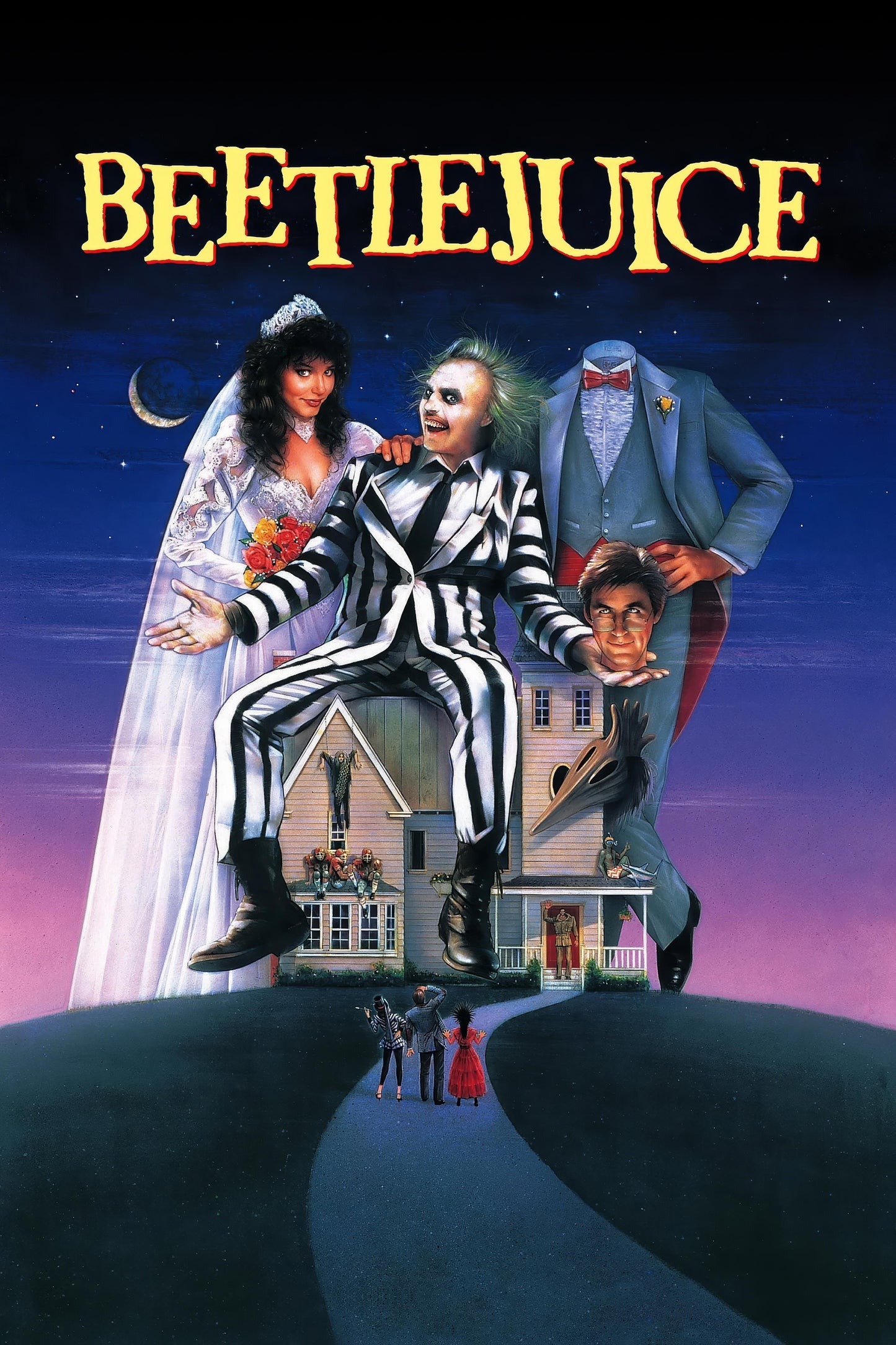 Beetlejuice 1988 Poster