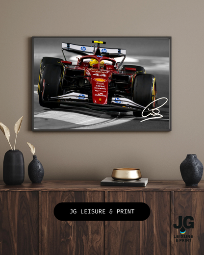 Lewis Hamilton Poster Wall Art A1-A5