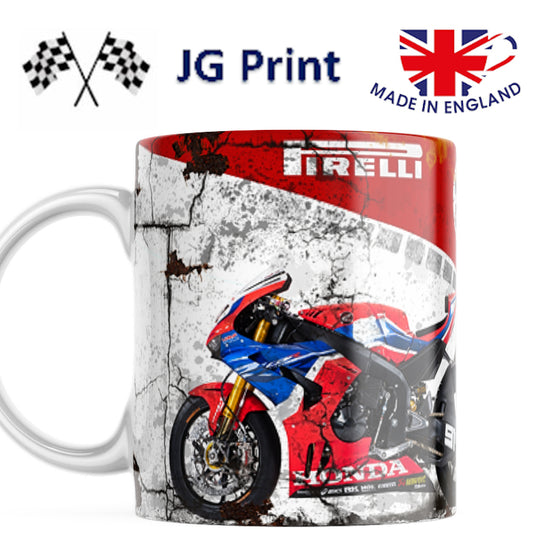 Honda Fireblade Mug – Racing Fan Gift | Coffee Cup