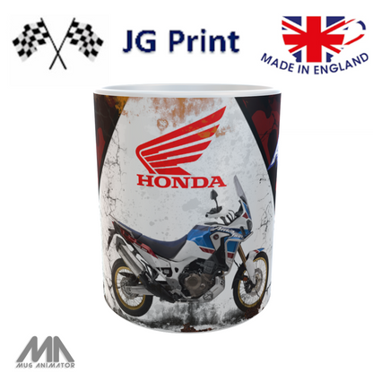 Honda Africa Twin Mug – Racing Fan Gift | Coffee Cup