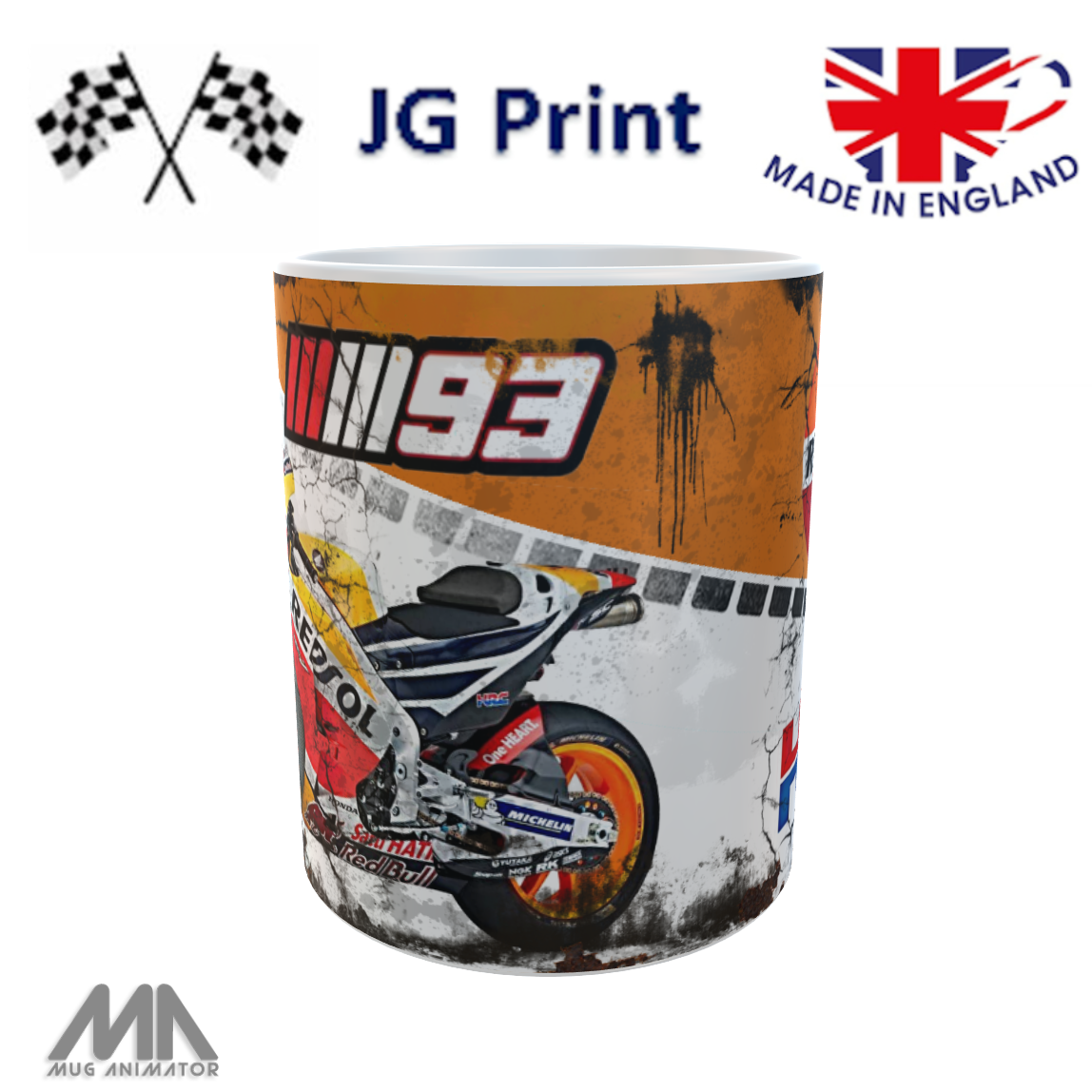 Repsol Honda – Racing Fan Gift | Coffee Cup