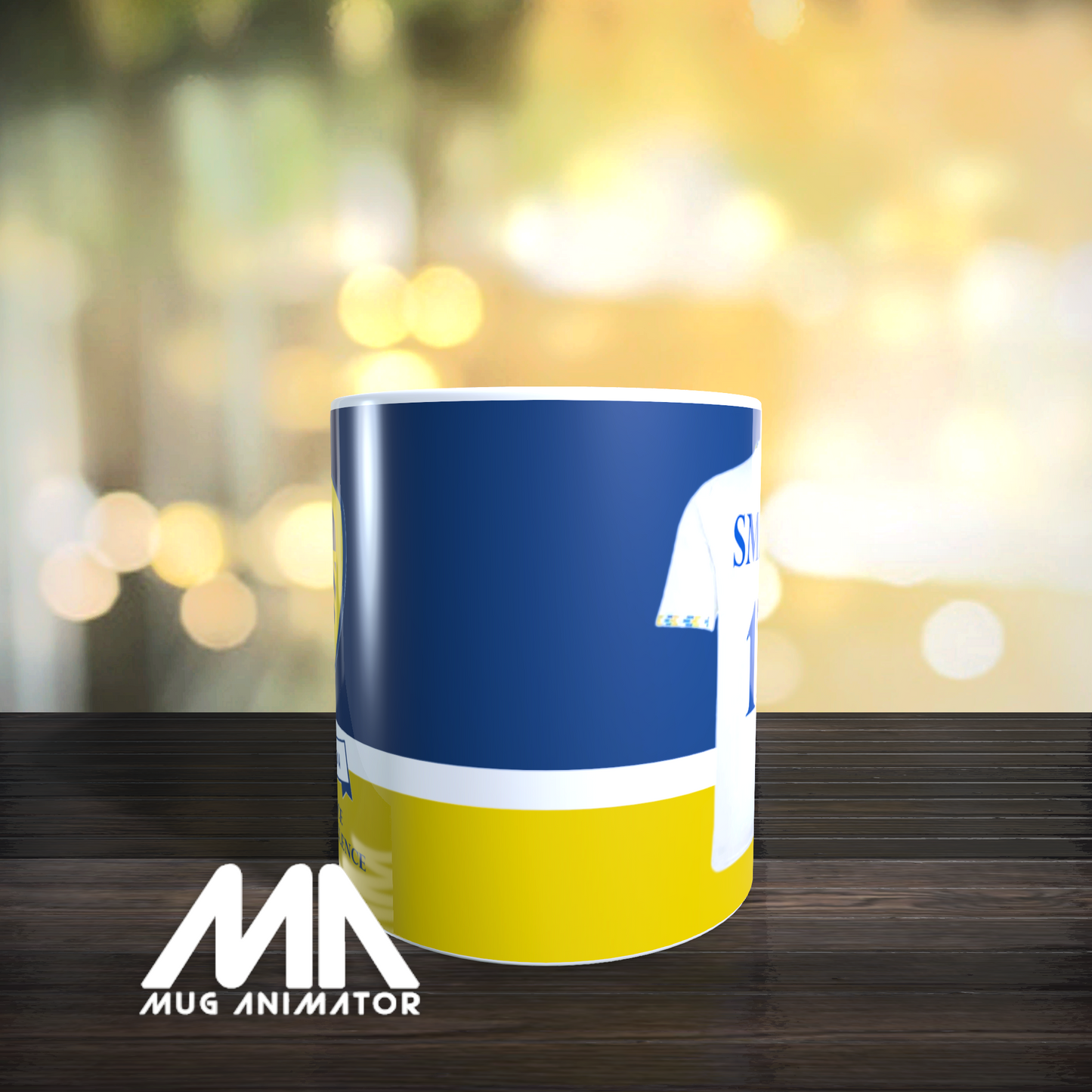 Mug & Coaster Girls PCOE Custom Shirt Name and Number