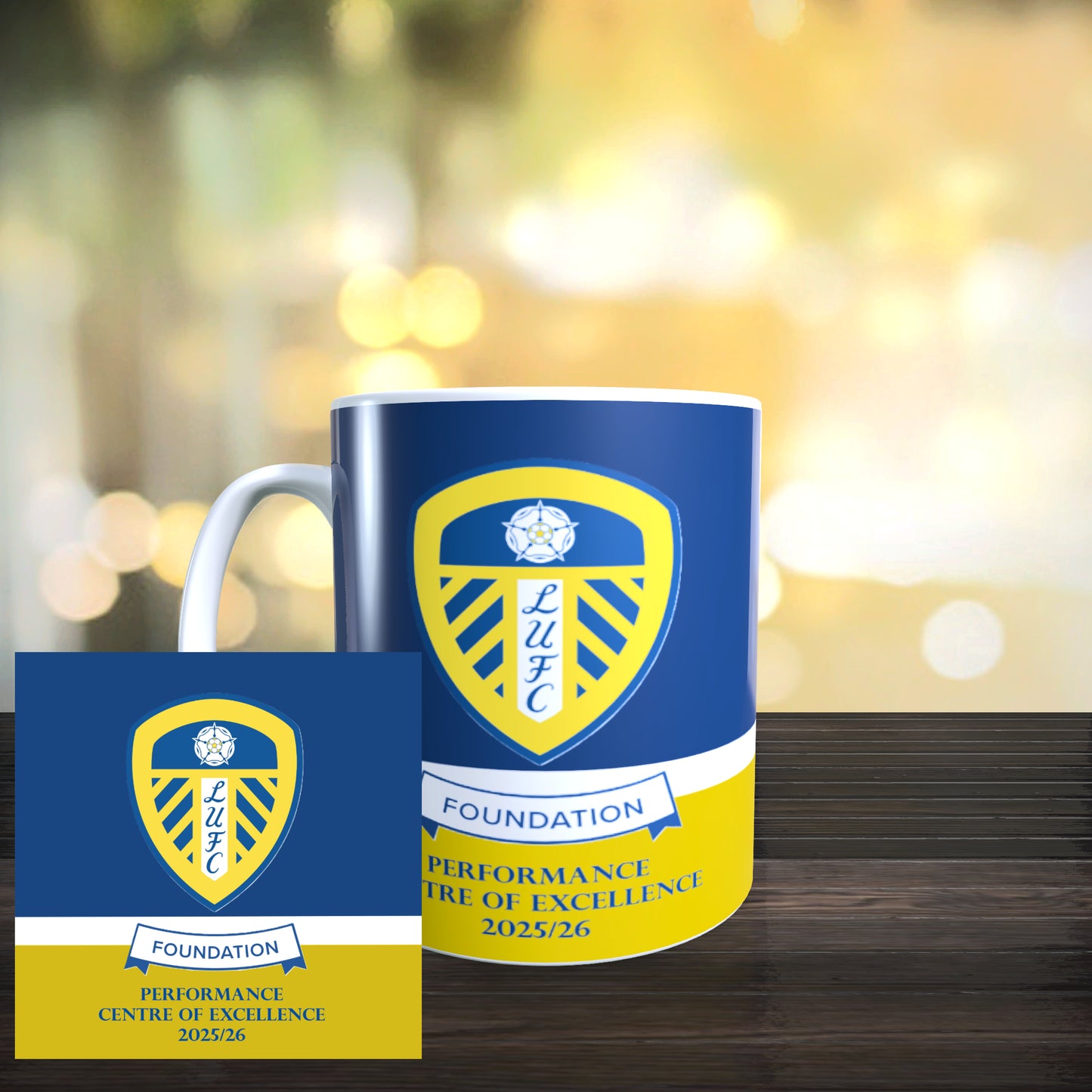 Mug & Coaster Girls PCOE Custom Shirt Name and Number