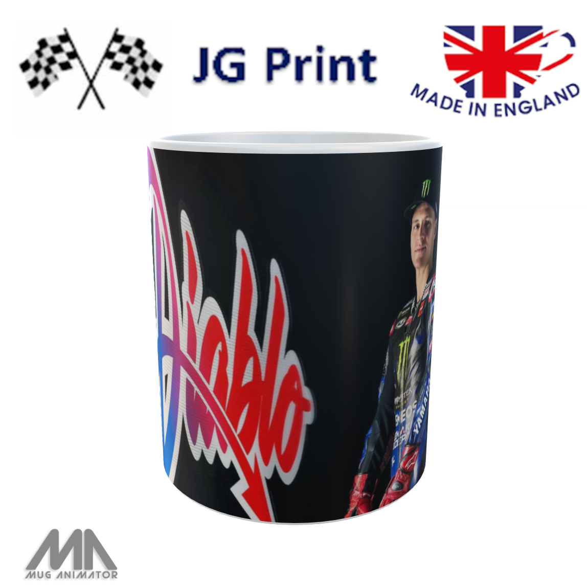 Fabio Quateraro  – Racing Fan Gift | Coffee Cup