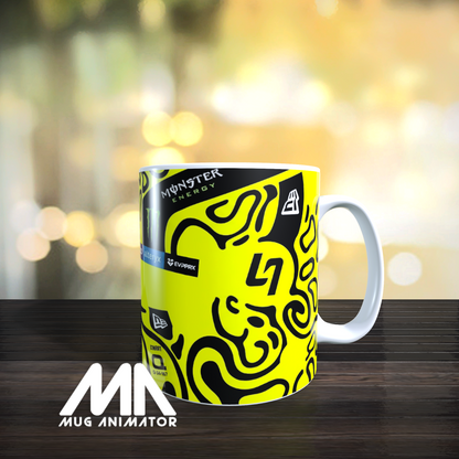 Lando Norris helmet inspired Formula One Mug – Racing Fan Gift | McLaren