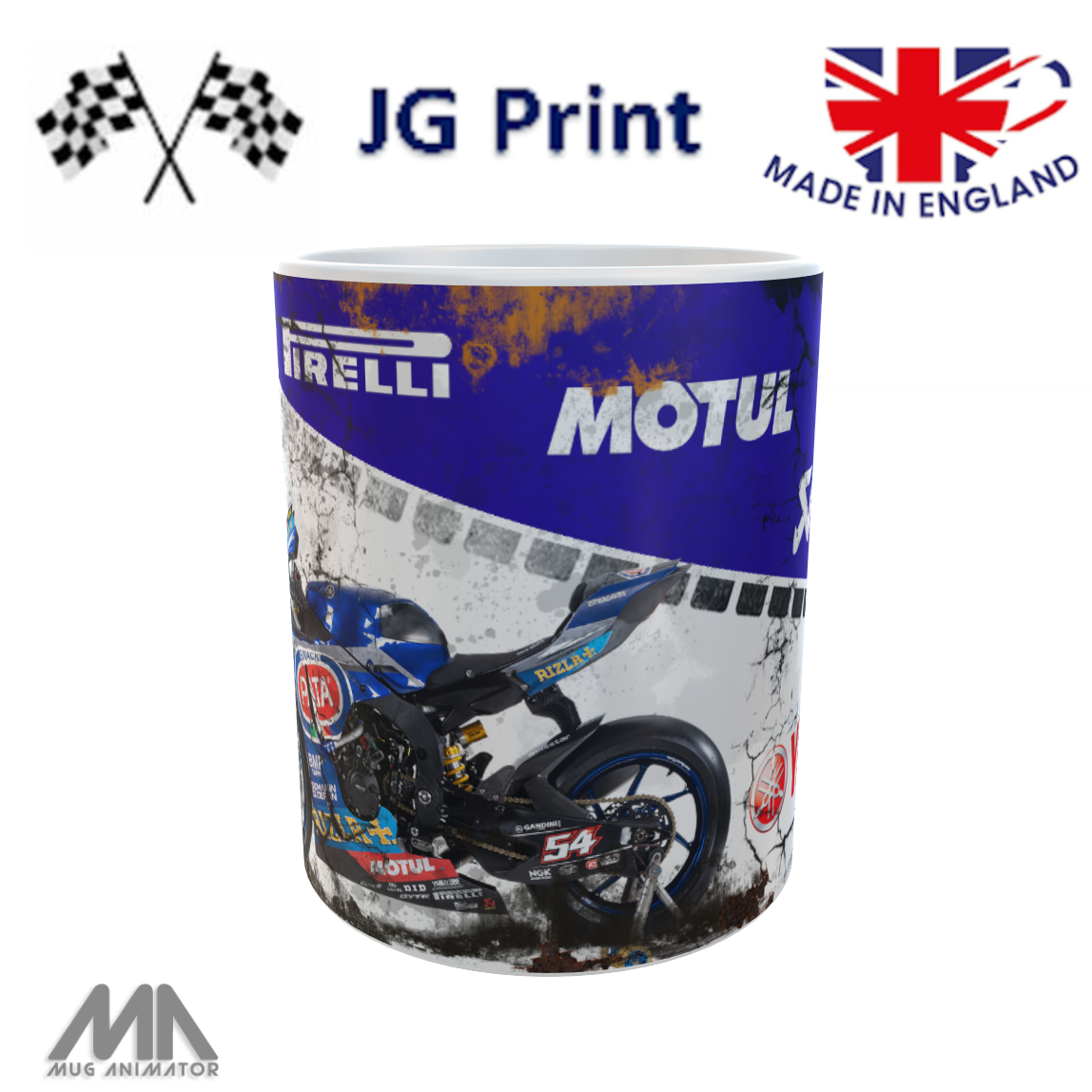 Yamaha R1 Mug – Racing Fan Gift | Coffee Cup