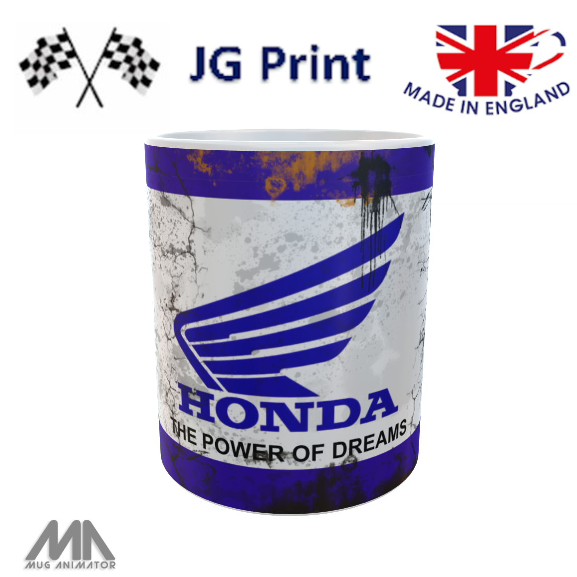 Honda Mug – Racing Fan Gift | Coffee Cup