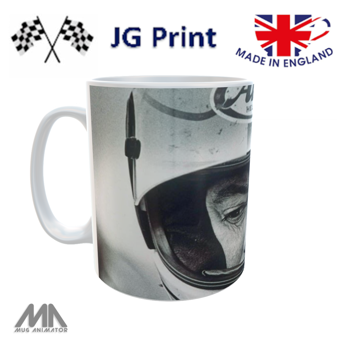 Joey Dunlop Mug – Racing Fan Gift | Coffee Cup